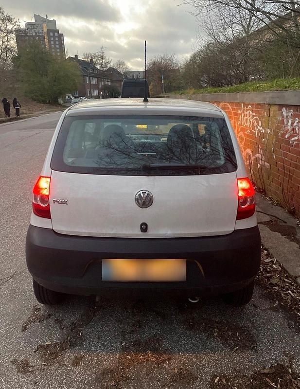 Gebraucht VW Fox 75 PS (55 kW) 2008 Weiß Kleinwagen