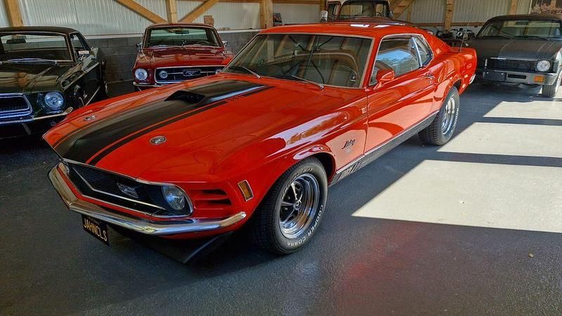 Orange Gebraucht 1970 Ford Mustang Mach 1 Coupé | 49.990 € - Bild 1/4