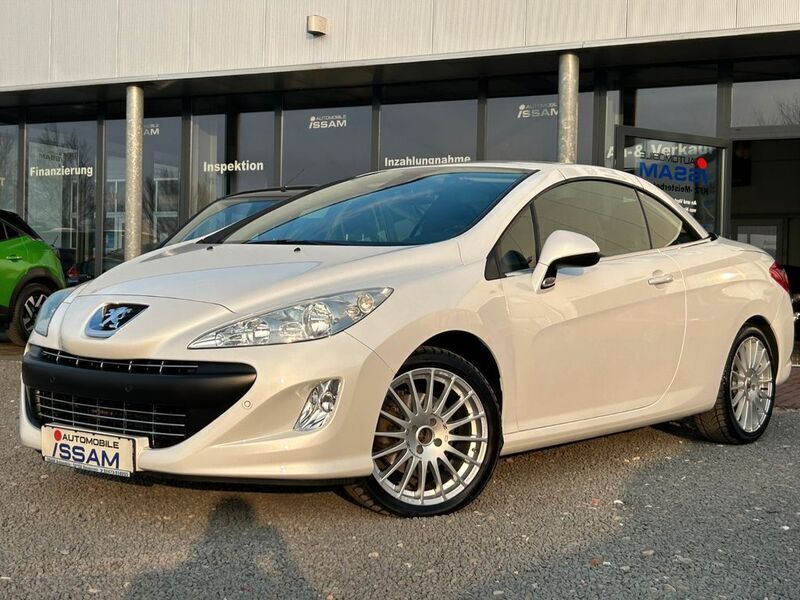 Weiß Gebraucht 2010 Peugeot 308 CC Premium Cabrio | 9.450 € (Teuer) - Bild 1/4