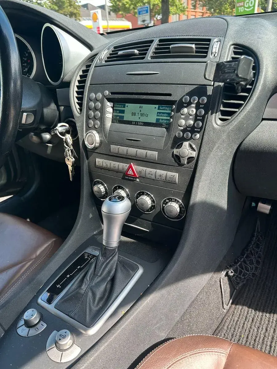 Gebraucht Mercedes SLK200 163 PS (119 kW) 2005 Schwarz Cabrio