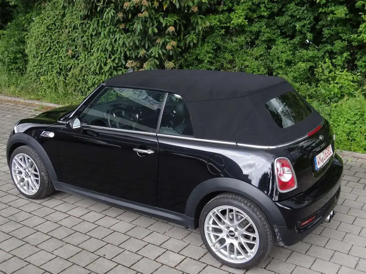 Brugt Mini Cooper S Cabriolet 184 HK (135 kW) 2015 Sort Cabriolet