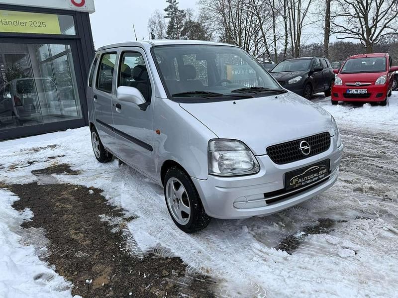 Gebraucht Opel Agila Basis 75 PS (55 kW) 2002 Grau Kleinwagen