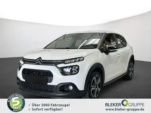Gebraucht Citroën C3 82 PS (60 kW) 2022 Lack weiss banquise/deckende lackierung Kleinwagen