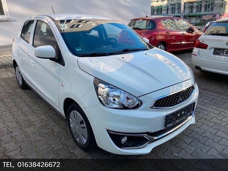 Second-hand Mitsubishi Space Star Plus 71 CP (52 kW) 2017 Alb Hatchback