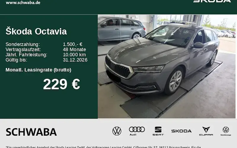 Gebraucht Skoda Octavia Style 150 PS (110 kW) 2023 Grau Kombi