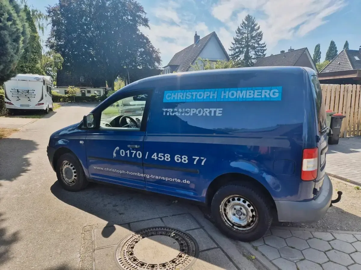 Gebraucht VW Caddy 70 PS (51 kW) 2004 Blau Van / Kleinbus