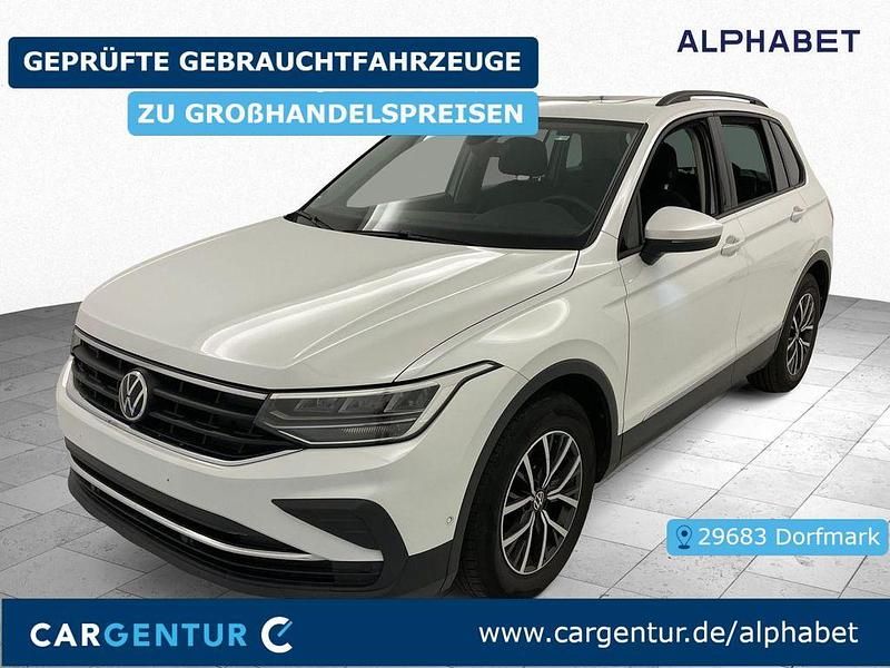 Oryxweiß perlmutteffekt Gebraucht 2021 VW Tiguan S SUV | 19.997 € (Guter Preis) - Bild 1/2