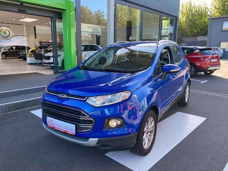 Blue (metallic) Gebraucht 2017 Ford Ecosport Titanium SUV | 10.880 € (Fairer Preis) - Bild 1/4