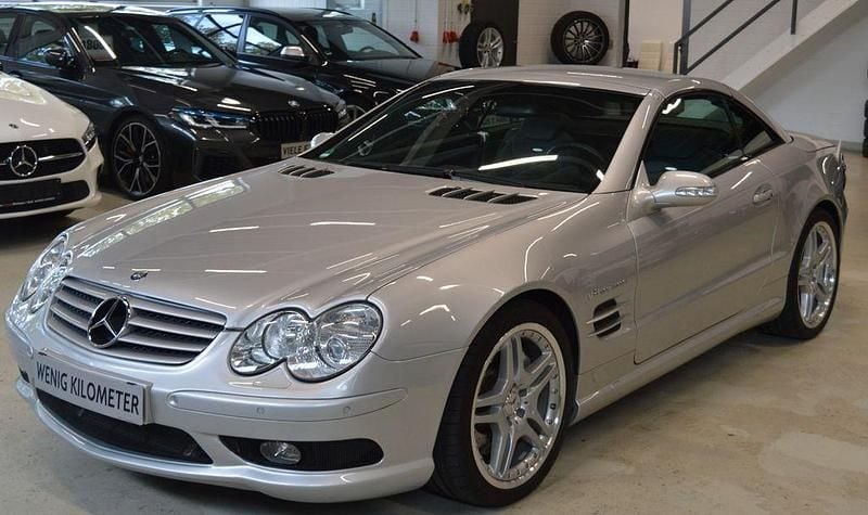 Silber Gebraucht 2003 Mercedes SL55 AMG AMG Cabrio | 41.800 € (Fairer Preis) - Bild 1/4