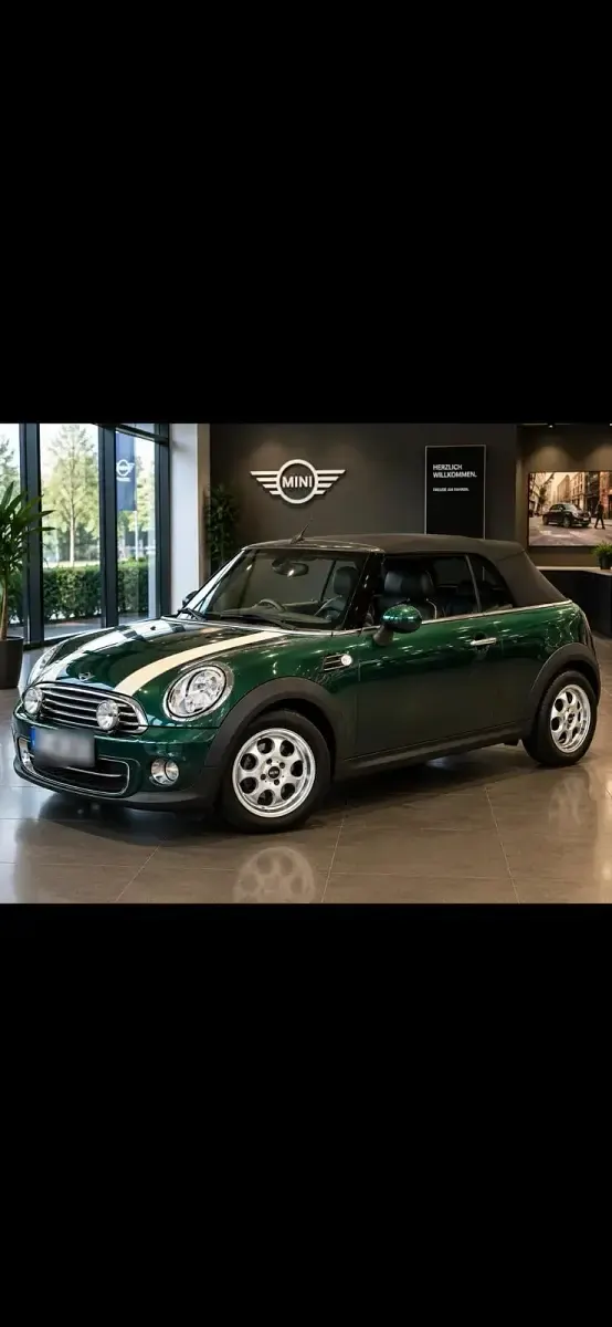 Gebraucht Mini Cooper Cabriolet 122 PS (89 kW) 2015 Grün Cabrio