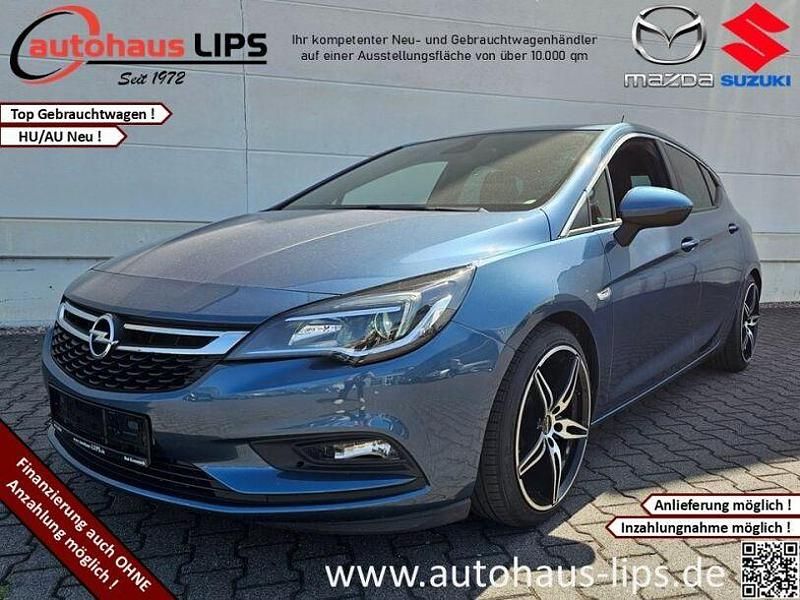 Blau Gebraucht 2016 Opel Astra Dynamic Limousine | 9.990 € (Etwas zu teuer) - Bild 1/4