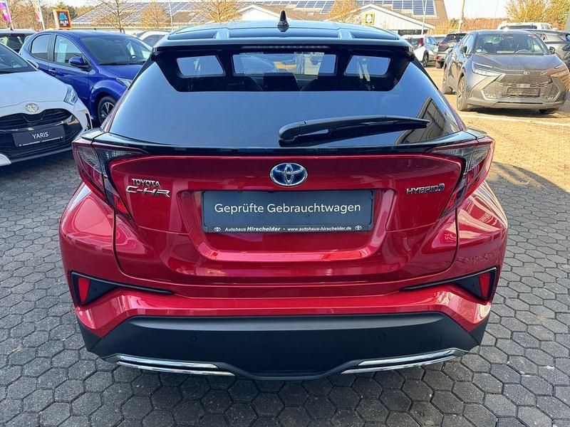 Gebraucht Toyota C-HR Team 184 PS (135 kW) 2022 Karminarot metallic / dach schwarz SUV