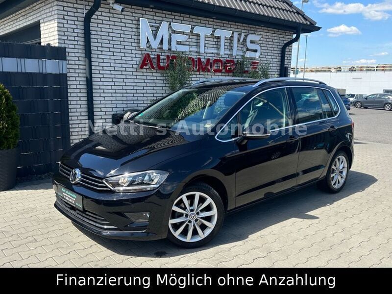 Schwarz Gebraucht 2014 VW Golf Sportsvan Highline Van / Kleinbus | 13.790 € (Fairer Preis) - Bild 1/4
