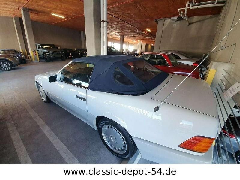 Gebraucht Mercedes SL300 231 PS (169 kW) 1991 Weiß Cabrio