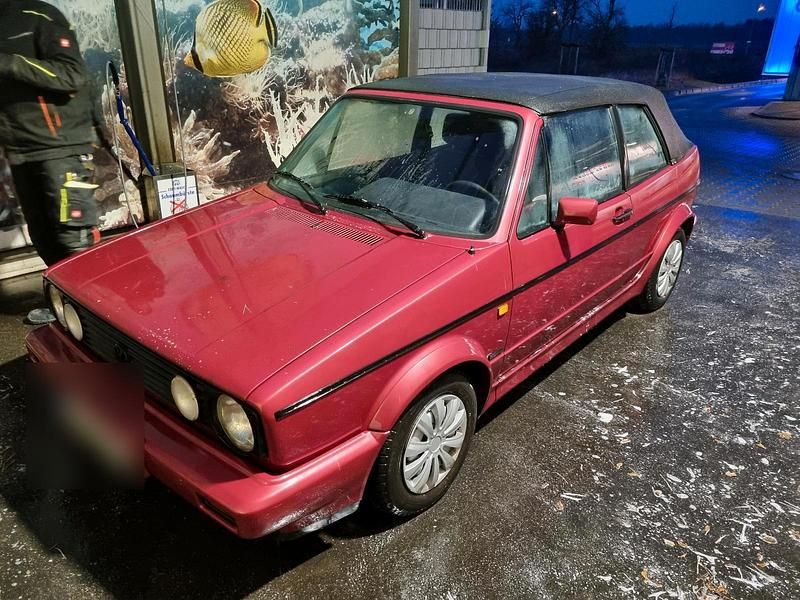 Gebraucht VW Golf Cabriolet 98 PS (72 kW) 1992 Rot Cabrio