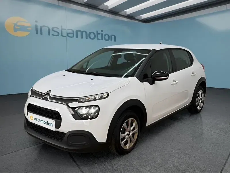 Gebraucht Citroën C3 Feel 83 PS (61 kW) 2022 Weiß Kleinwagen