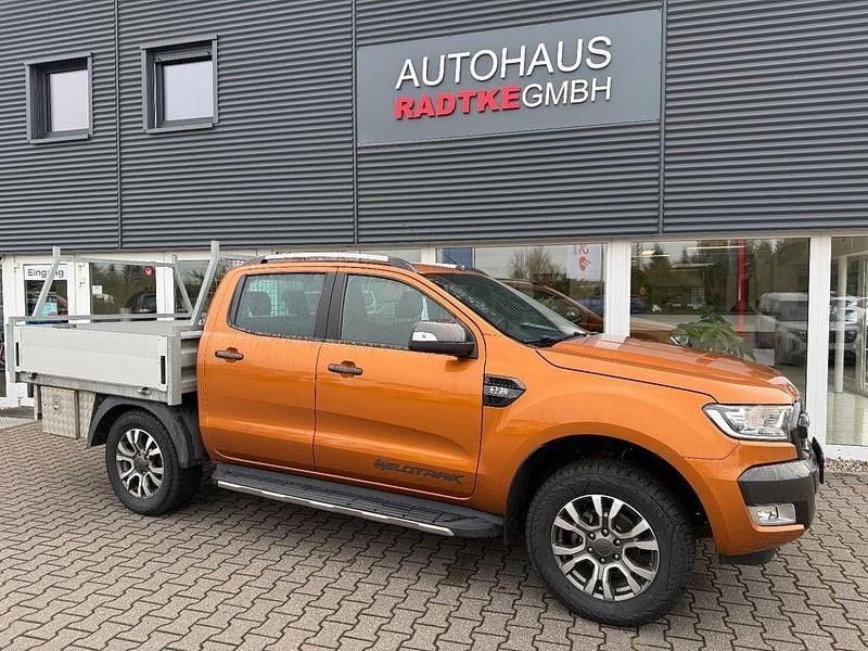 Orange Gebraucht 2017 Ford Ranger Wildtrack Abholung | 30.590 € (Guter Preis) - Bild 1/4