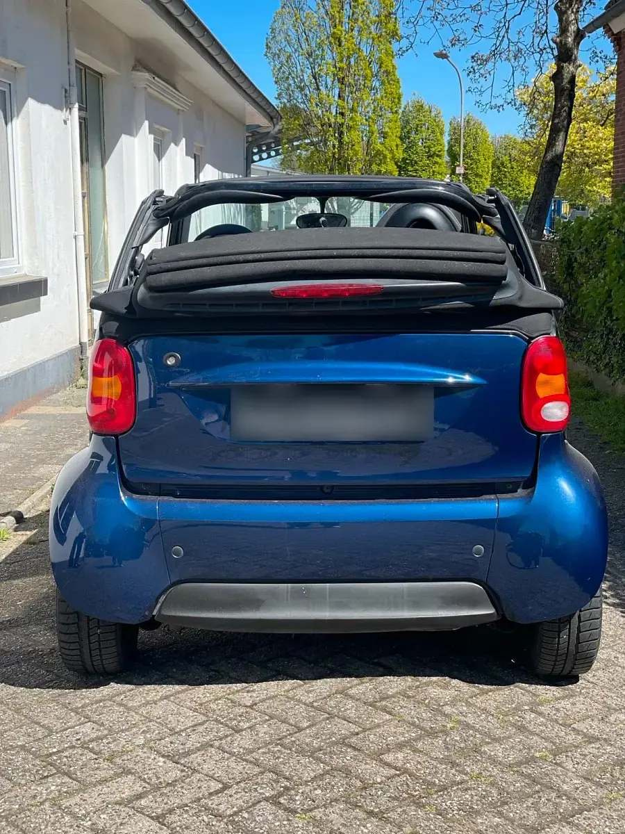 Używany Smart ForTwo Cabrio 61 KM (44 kW) 2003 Niebieski Kabriolet