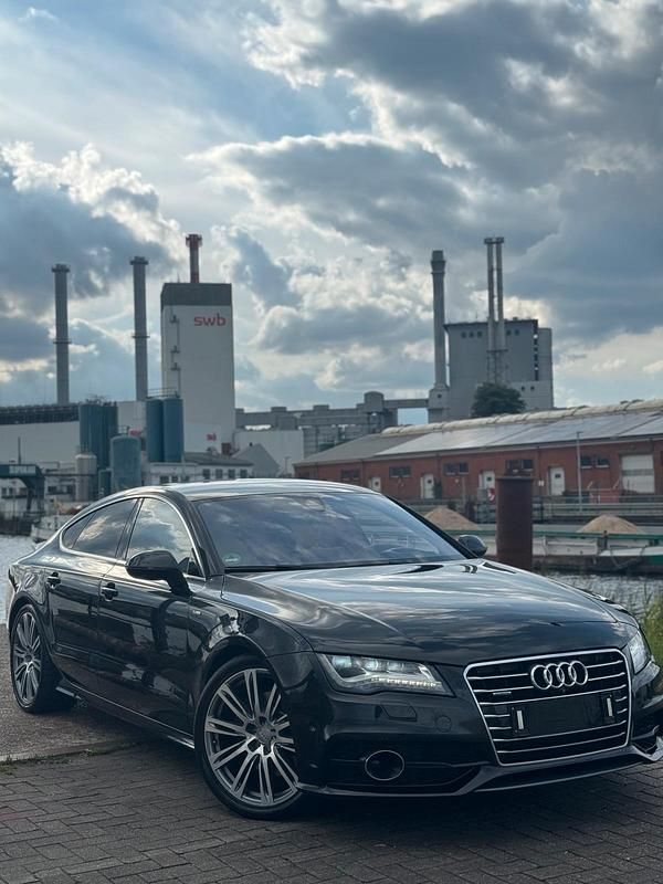 Schwarz Gebraucht 2012 Audi A7 S-Line Kleinwagen | 14.000 € (Superpreis) - Bild 1/4
