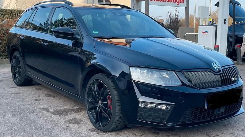 Gebraucht Skoda Octavia RS 184 PS (135 kW) 2017 Schwarz Kombi