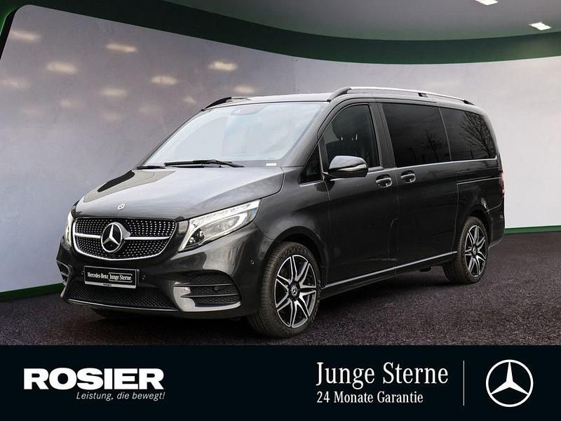 Grau / graphitgrau Gebraucht 2021 Mercedes V300 AMG Van / Kleinbus | 59.950 € (Etwas zu teuer) - Bild 1/4