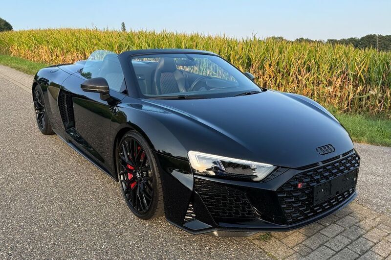 Schwarz Gebraucht 2019 Audi R8 Spyder Performance Cabrio | 142.800 € (Fairer Preis) - Bild 1/4