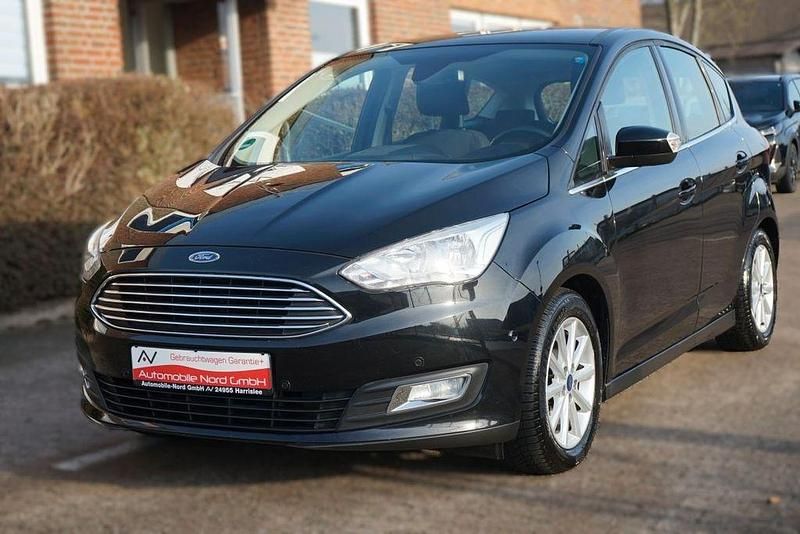 Gebraucht Ford C-MAX Titanium 120 PS (88 kW) 2015 Schwarz Van / Kleinbus