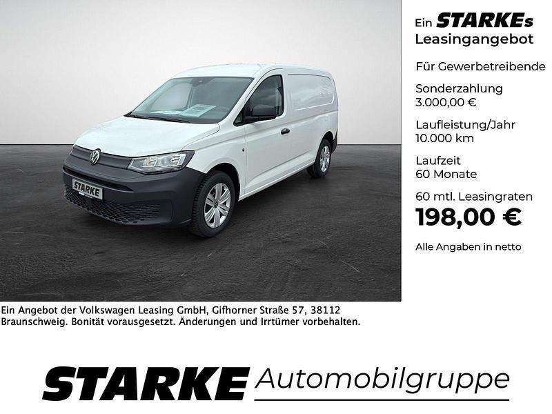 Weiß (candyweiß) Gebraucht 2024 VW Caddy Maxi Basis Van / Kleinbus | 29.970 € (Guter Preis) - Bild 1/4