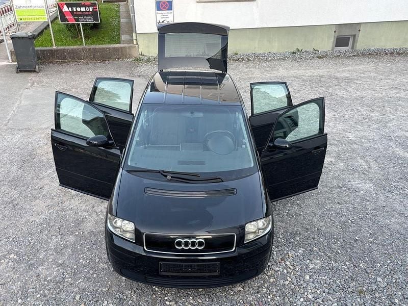 Schwarz Gebraucht 2001 Audi A2 Kleinwagen | 1.690 € (Guter Preis) - Bild 1/4