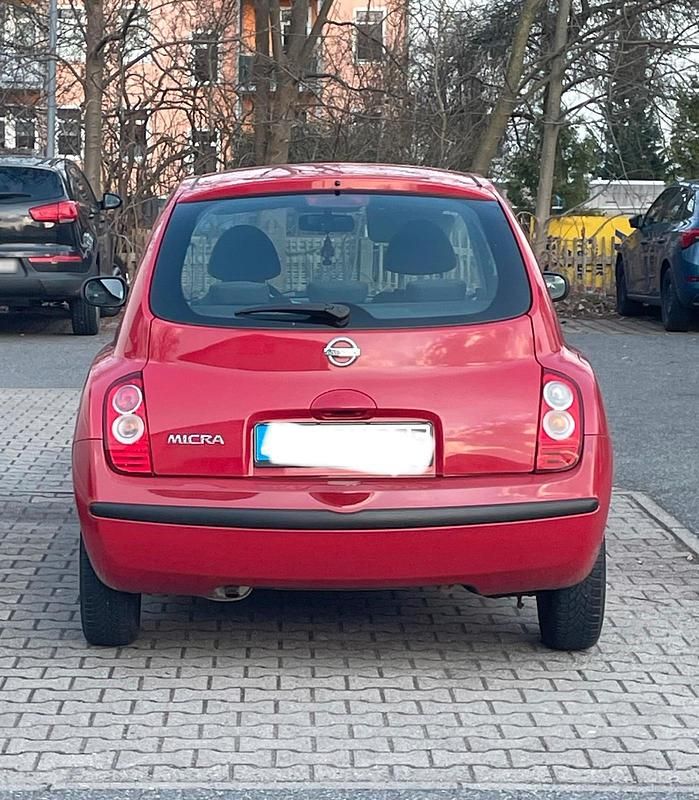 Gebraucht Nissan Micra 65 PS (47 kW) 2005 Rot Kleinwagen