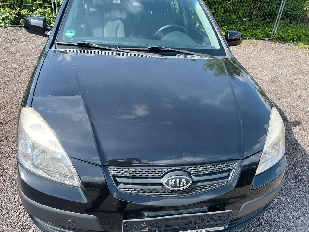 Gebraucht Kia Rio EX 97 PS (71 kW) 2009 Schwarz Limousine