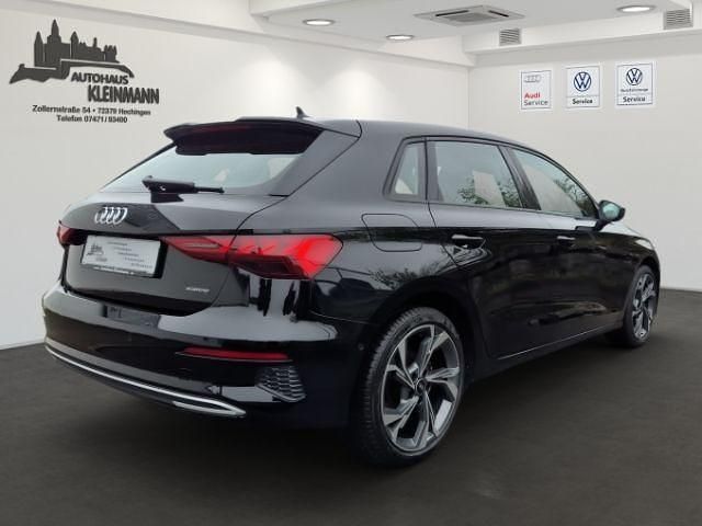 Używany Audi A3 Advanced 190 KM (139 kW) 2022 Czarny Sedan/Limuzyna