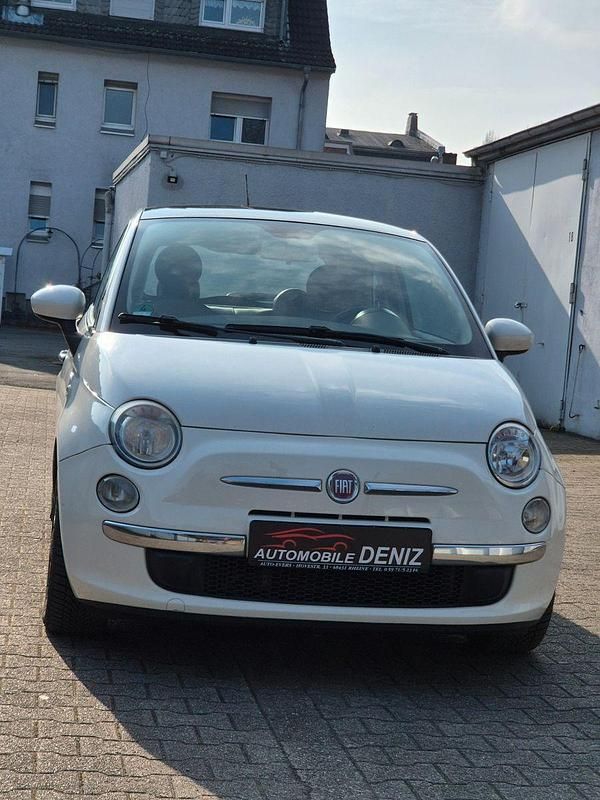 Gebraucht Fiat 500 Lounge 86 PS (63 kW) 2011 Weiß Kleinwagen