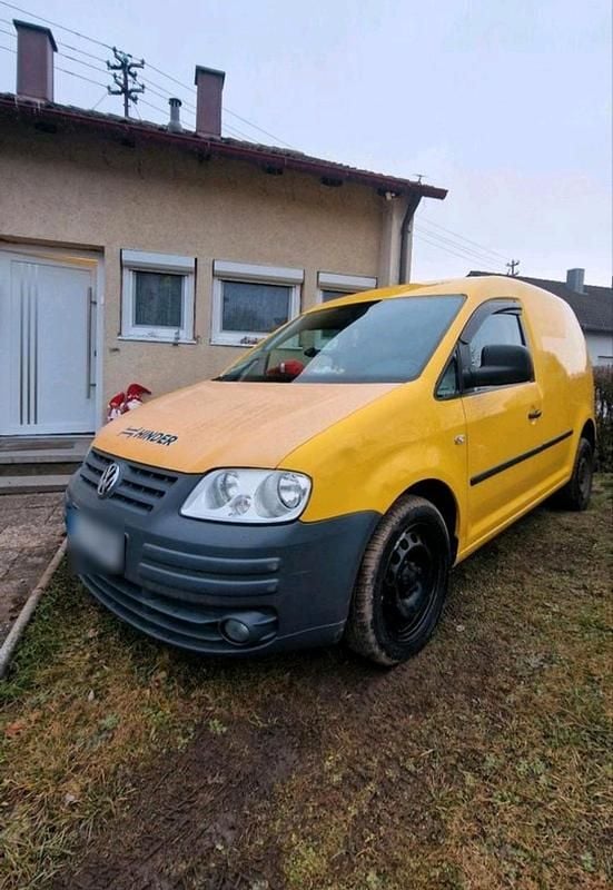 Gebraucht VW Caddy 75 PS (55 kW) 2009 Gelb Van / Kleinbus