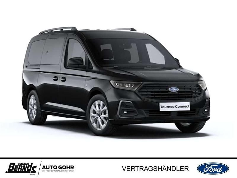 Ink black metallic Neu 2025 Ford Tourneo Connect Titanium Van / Kleinbus | 38.690 € (Teuer) - Bild 1/2
