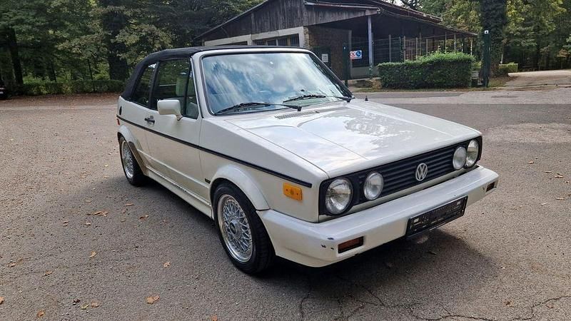 Weiß Gebraucht 1990 VW Golf Cabriolet Karmann Cabrio | 13.999 € - Bild 1/4