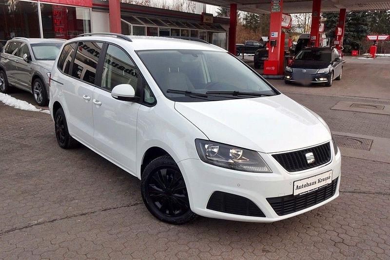 Gebraucht Seat Alhambra 140 PS (102 kW) 2014 Weiß Van / Kleinbus