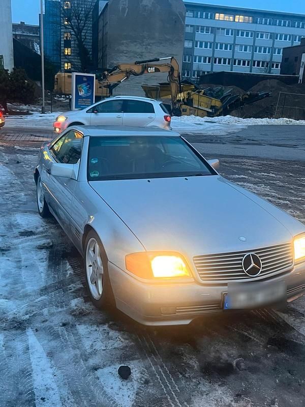 Gebraucht Mercedes SL320 1994 Silber Cabrio