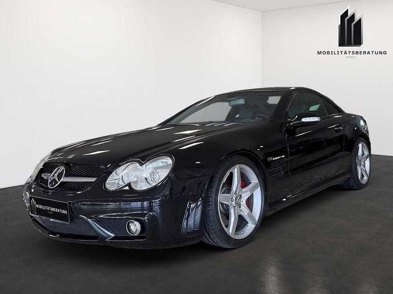 Schwarz Gebraucht 2003 Mercedes SL55 AMG AMG Cabrio | 33.999 € (Superpreis) - Bild 1/4