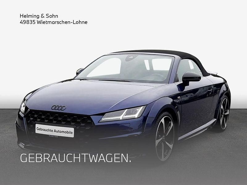 Blau Gebraucht 2022 Audi TT Roadster Sport Cabrio | 38.311 € (Etwas zu teuer) - Bild 1/4