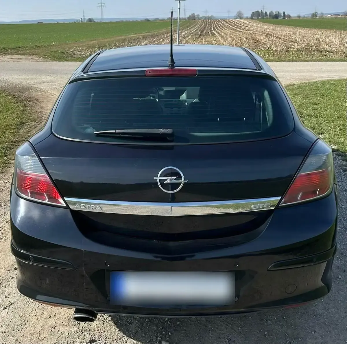 Gebraucht Opel Astra GTC Sport 116 PS (85 kW) 2008 Schwarz Coupé