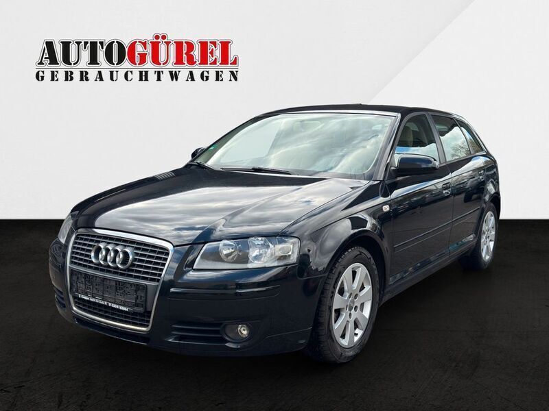 Schwarz Gebraucht 2007 Audi A3 Sportback Attraction Limousine | 1.890 € (Superpreis) - Bild 1/4