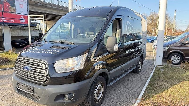 Gebraucht Ford Transit Trend 125 PS (91 kW) 2015 Schwarz Van / Kleinbus