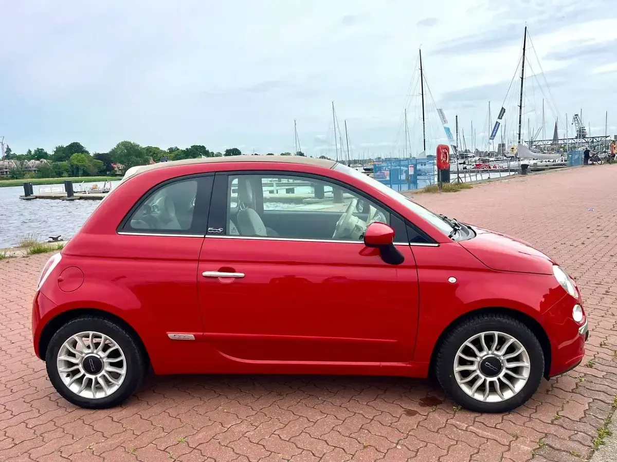 Gebraucht Fiat 500C Pop 69 PS (50 kW) 2014 Rot Cabrio