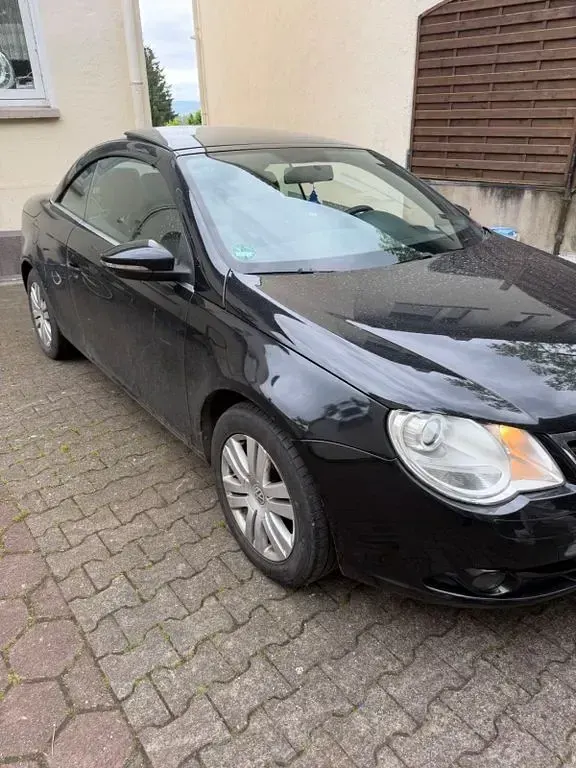 Gebraucht VW Eos 122 PS (89 kW) 2008 Schwarz Cabrio