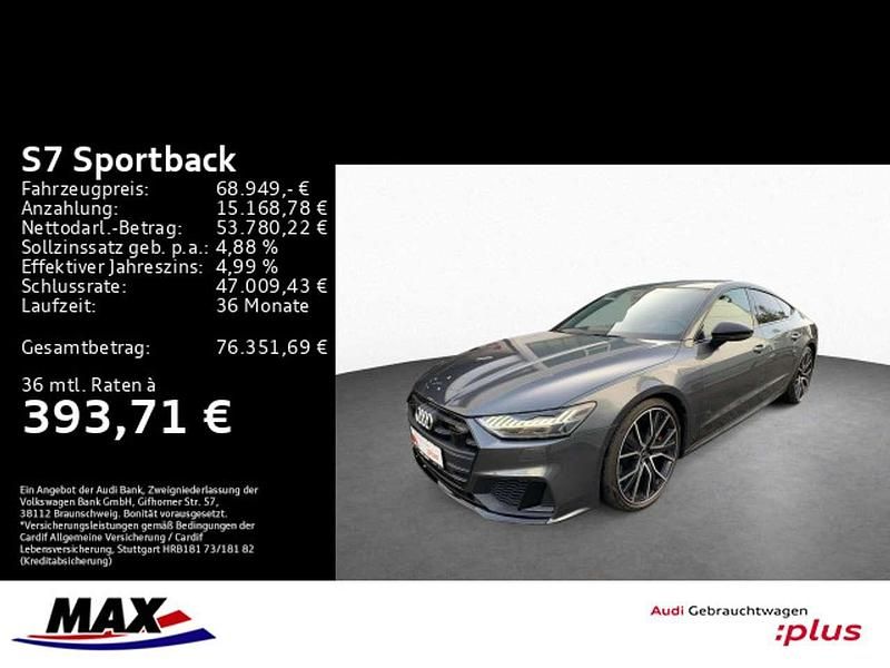 Daytonagrau perleffekt Gebraucht 2022 Audi S7 Kleinwagen | 68.949 € (Teuer) - Bild 1/3