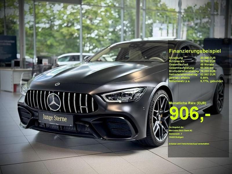 Grau Gebraucht 2021 Mercedes AMG GT 43 AMG Coupé | 82.290 € - Bild 1/3
