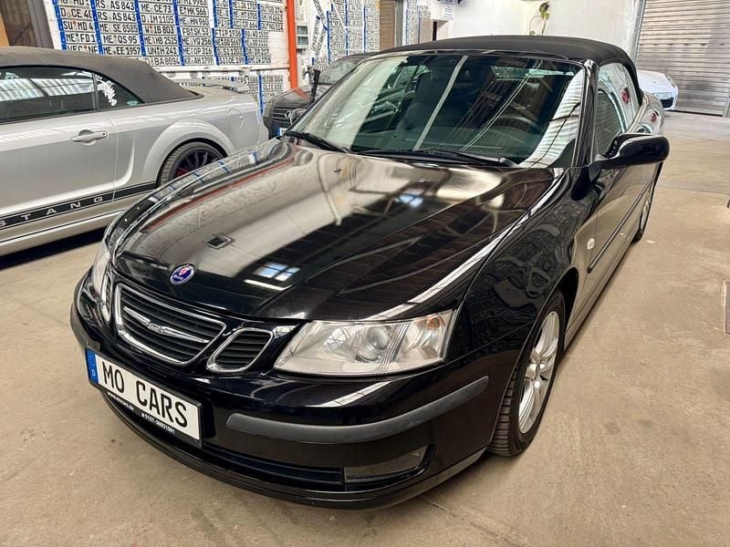 Schwarz Gebraucht 2005 Saab 9-3 Cabriolet Vector Cabrio | 10.990 € (Etwas zu teuer) - Bild 1/4
