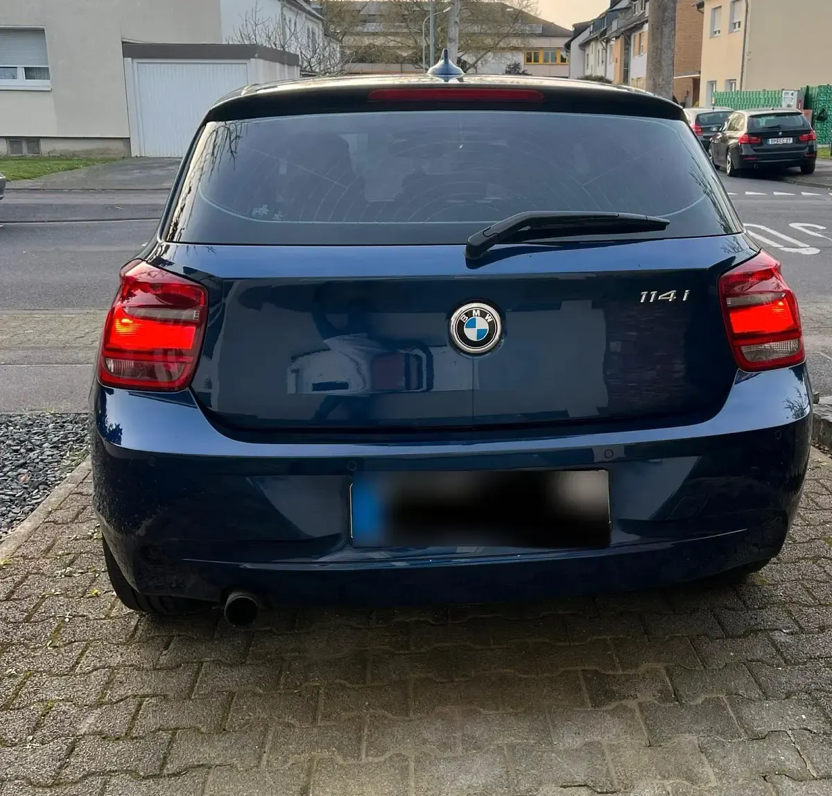 Gebraucht BMW 114 102 PS (75 kW) 2014 Blau Kleinwagen