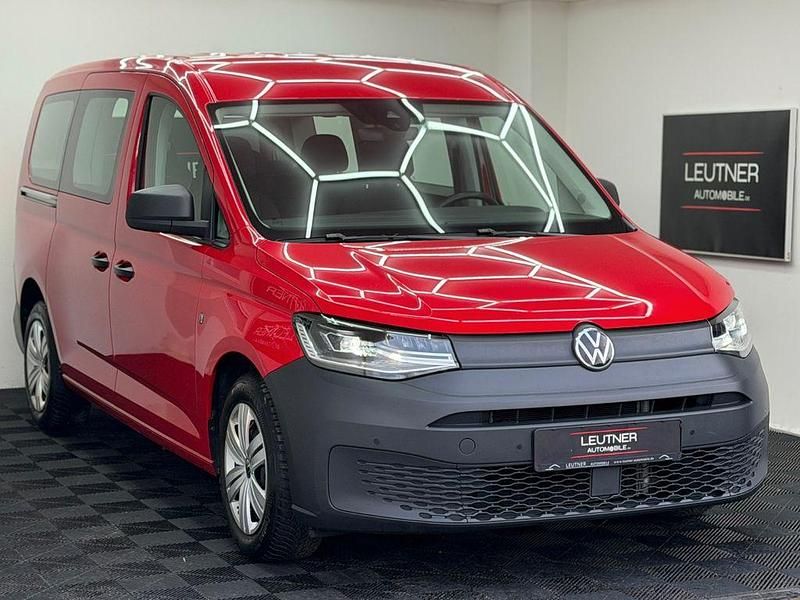 Usata VW Caddy Maxi 122 CV (89 kW) 2022 Rosso Monovolume